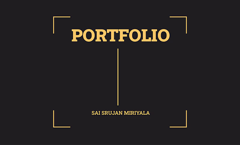Cover image for Portfolio 2020 on Behance