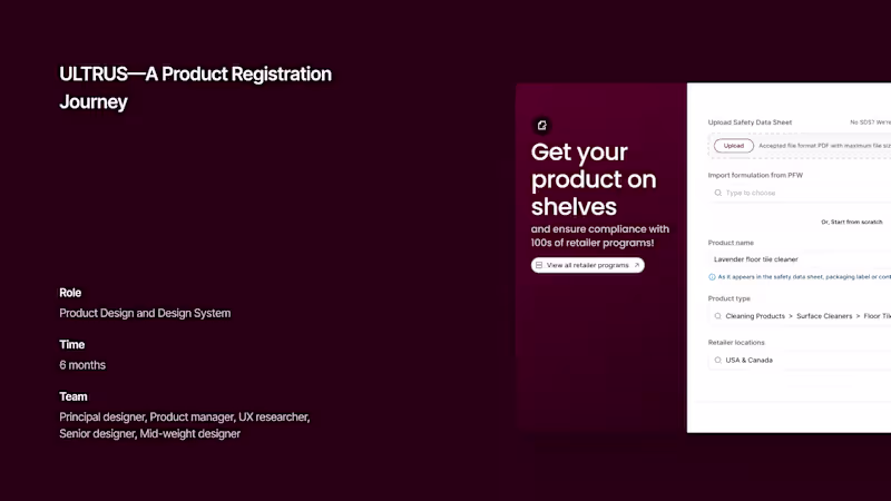 Cover image for ULTRUS Product Design and Multi-Product Design System