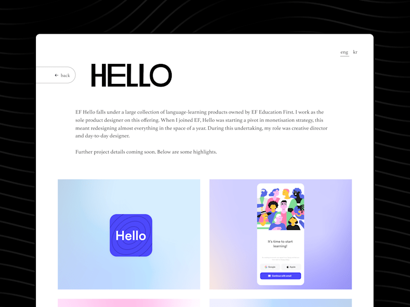 Cover image for 8 Screen Website Project & Design System