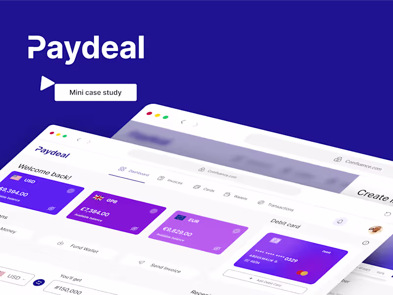 Cover image for Paydeal, a cross-border payment platform
