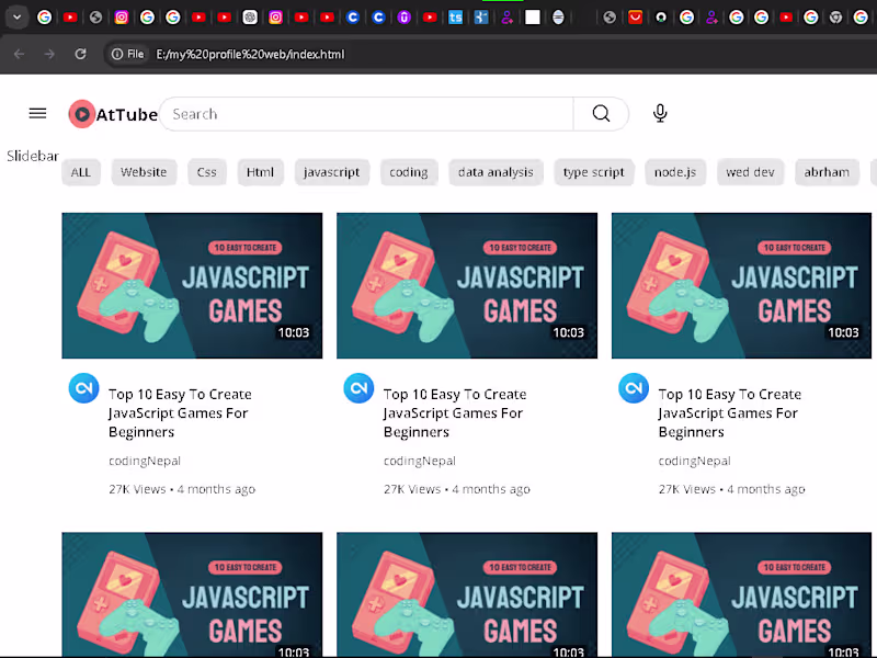 Cover image for website developer