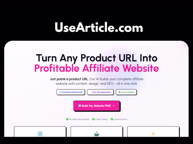 Cover image for Turn Any Product URL Into