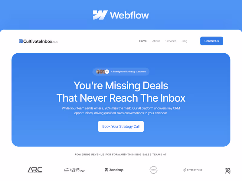 Cover image for Webflow Web Design & Development