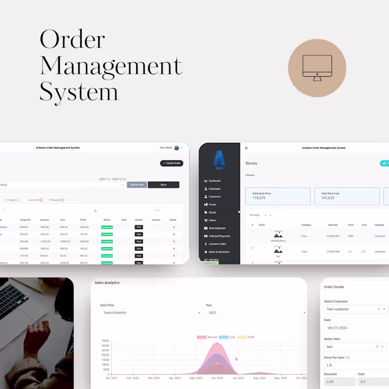Cover image for Order Management System 