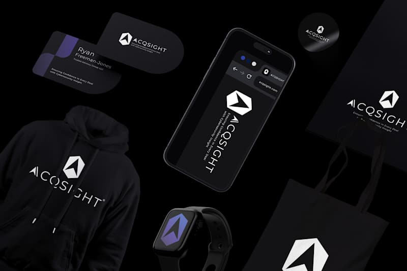 Cover image for ACQSIGHT | Logo & Brand Identity | Cybersecurity agency