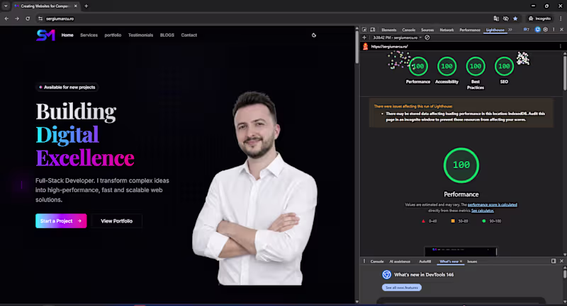 Cover image for Personal portfolio using Next.js &