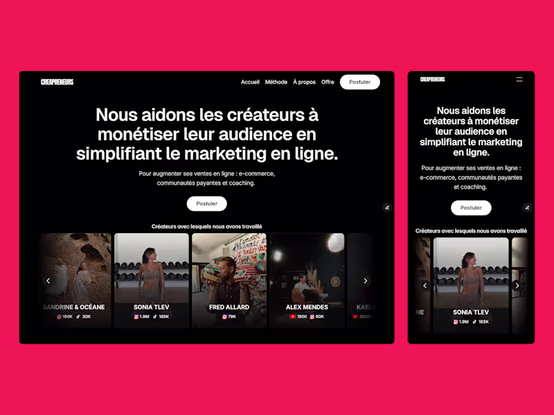 Cover image for Sleek Modern Landing Page for Maximum Impact