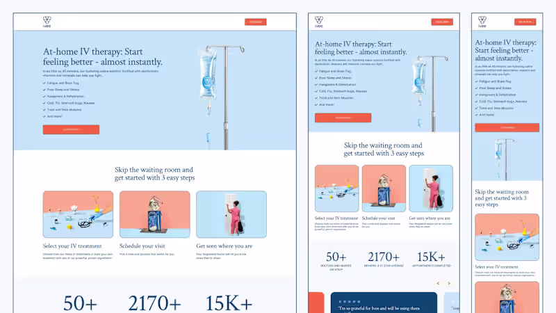 Cover image for User-Centric Landing Page Drives Ivee Growth