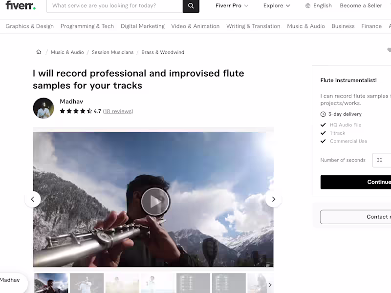 Cover image for Fiverr Freelancer