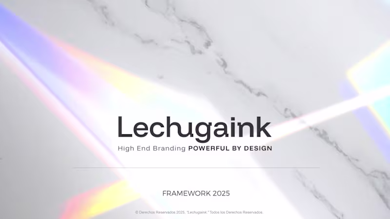 Cover image for Lechugaink- FRAMEWORK 2025 
