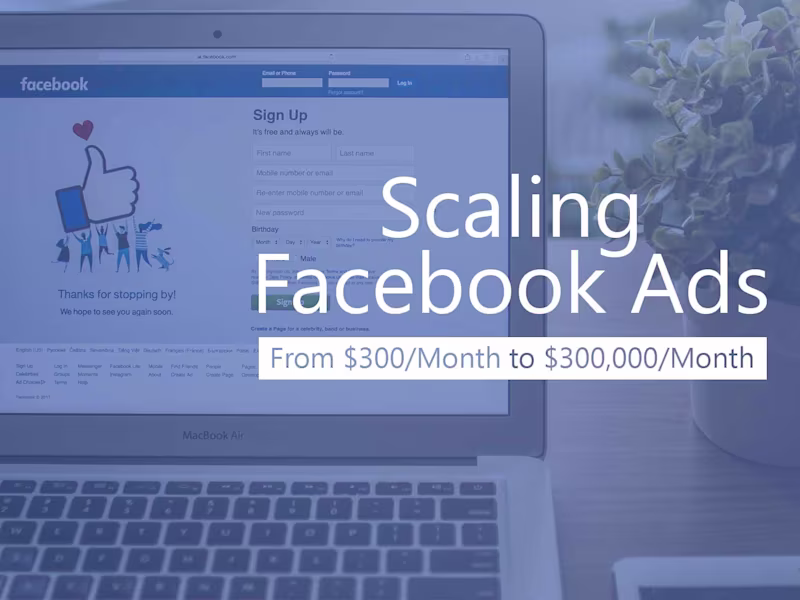 Cover image for Meta Ads Campaign Management for an Online Travel Agency