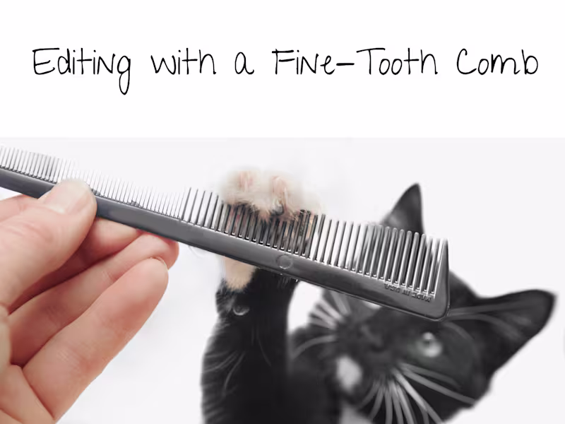 Cover image for Polish your prose with professional copy editing.