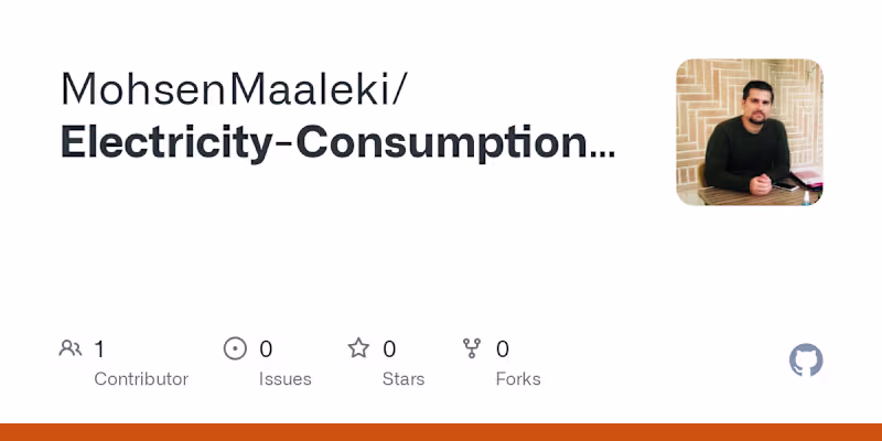 Cover image for Electricity Consumption Prediction for Malmi Office Building