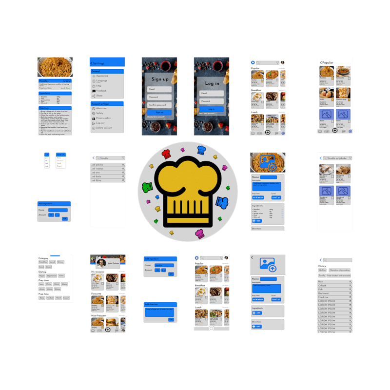 Cover image for Recipe app design