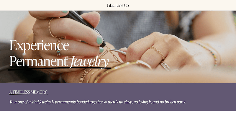 Cover image for Lilac Lane Boutique Website