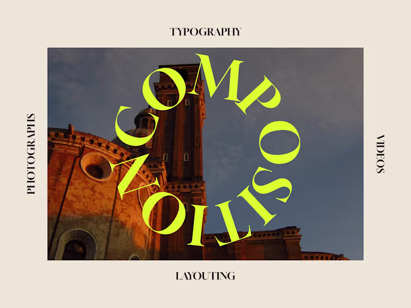 Cover image for Graphic and motion design and layouting