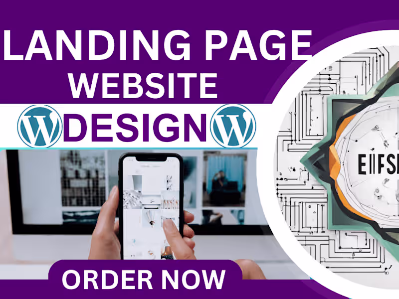 Cover image for Stunning landing page for your website