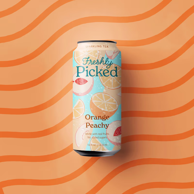 Cover image for Sparkling Delight: Freshly Picked Packaging