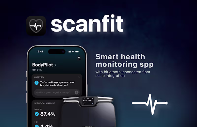 Cover image for Scanfit: Smart Health Tracker App for Body Composition