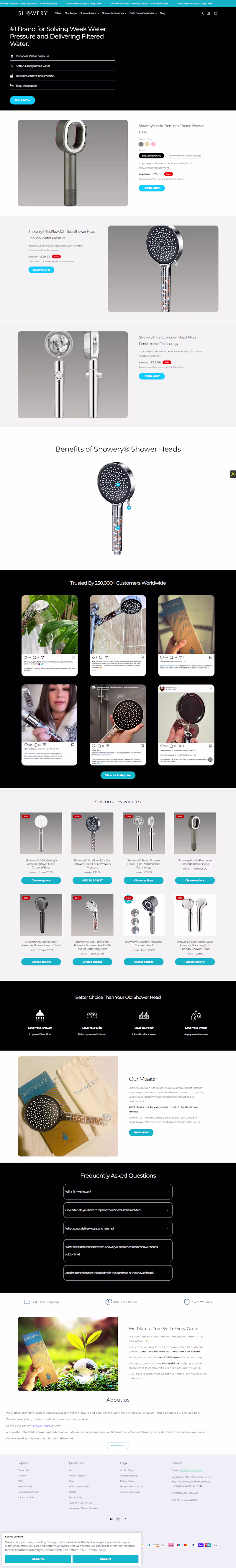 Cover image for DTC Shower Product Ecommerce Conversion Enhancement