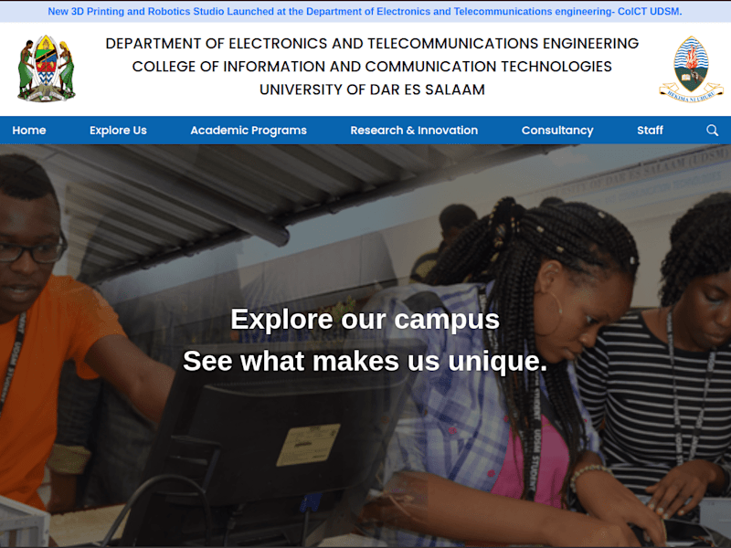 Cover image for UDSM ETE