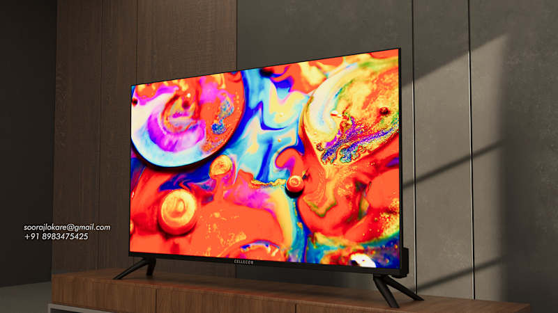Cover image for CGI Product Animation for Cellecor Smart TV