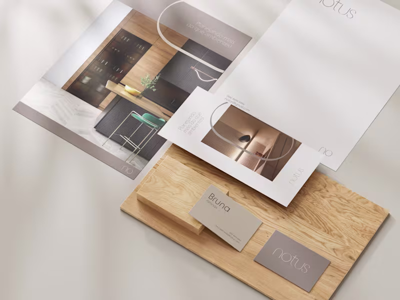 Cover image for Notus - Identidade visual arquitetura