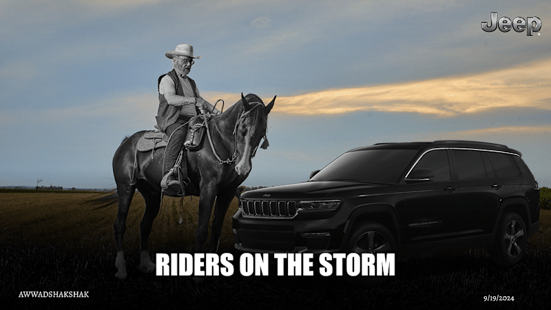 Cover image for RIDERS ON THE STORM: Behance