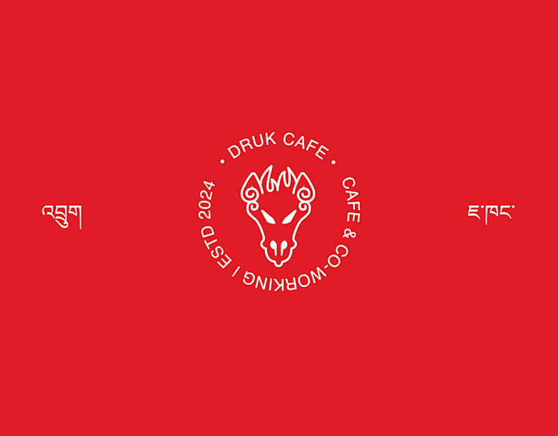 Cover image for Druk Cafe - Visual Identity