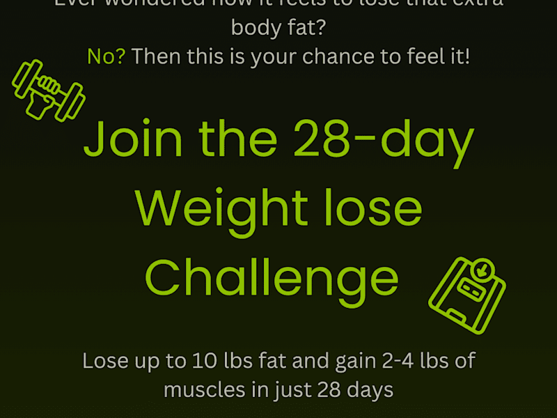 Cover image for 28-day Weight lose Challenge