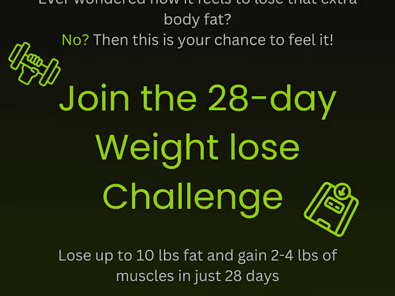 Cover image for 28-day Weight lose Challenge