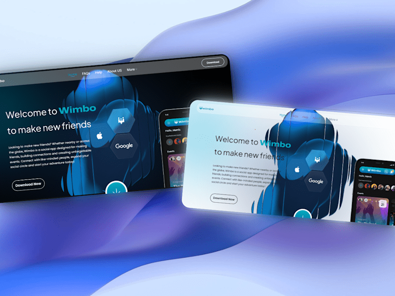 Cover image for Wimbo | Social Networking to Connect & Make New Friends