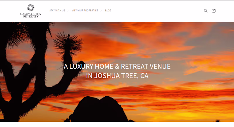 Cover image for Camp Vortex Retreat