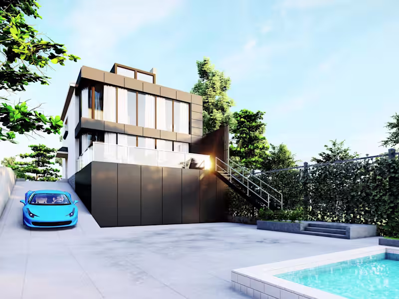 Cover image for 3D exterior design