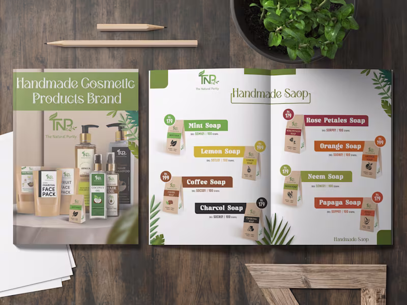 Cover image for Product Catalogue Design