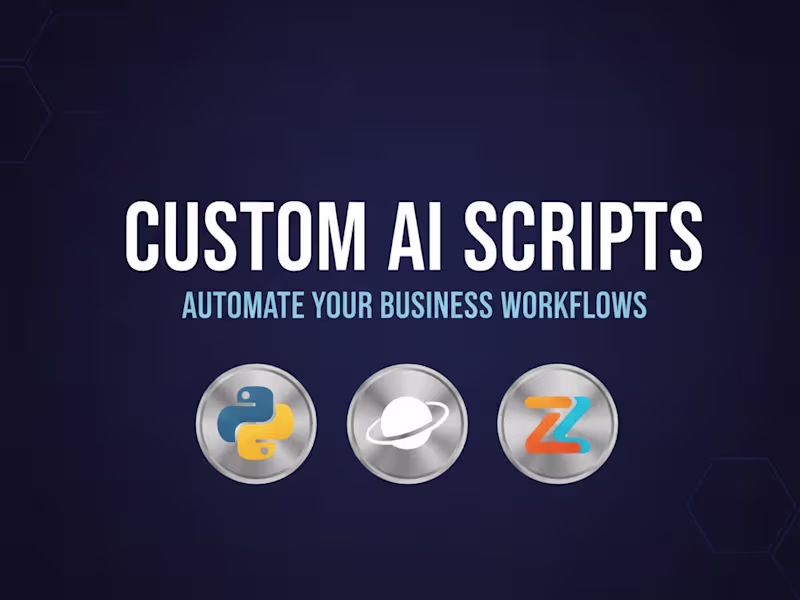 Cover image for Custom AI Automation Script