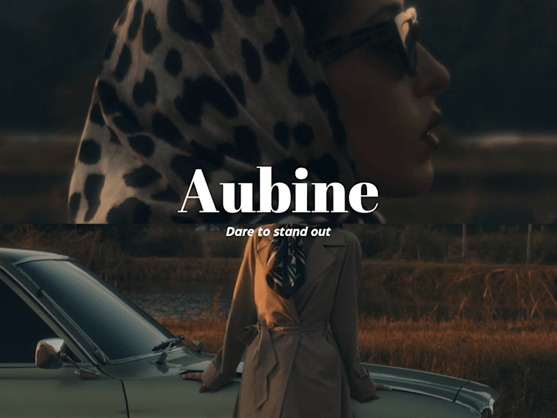 Cover image for Spec Ad: "Aubine" | A Hypothetical Luxury Brand 