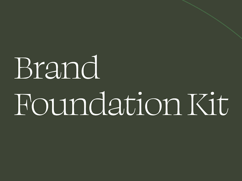 Cover image for Brand Foundation Kit