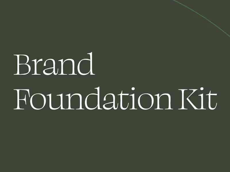 Cover image for Brand Foundation Kit