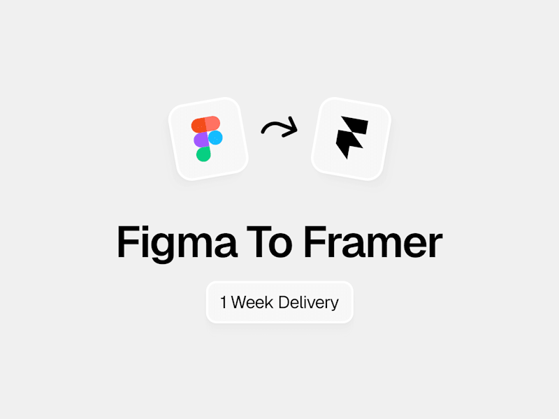 Cover image for Figma to Framer