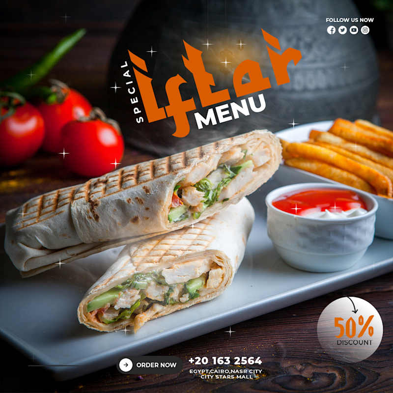 Cover image for Food menu on Behance
