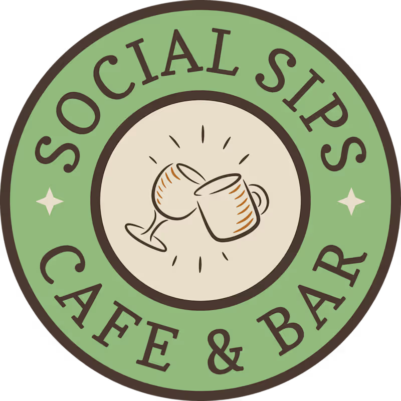 Cover image for Social Sips Logo