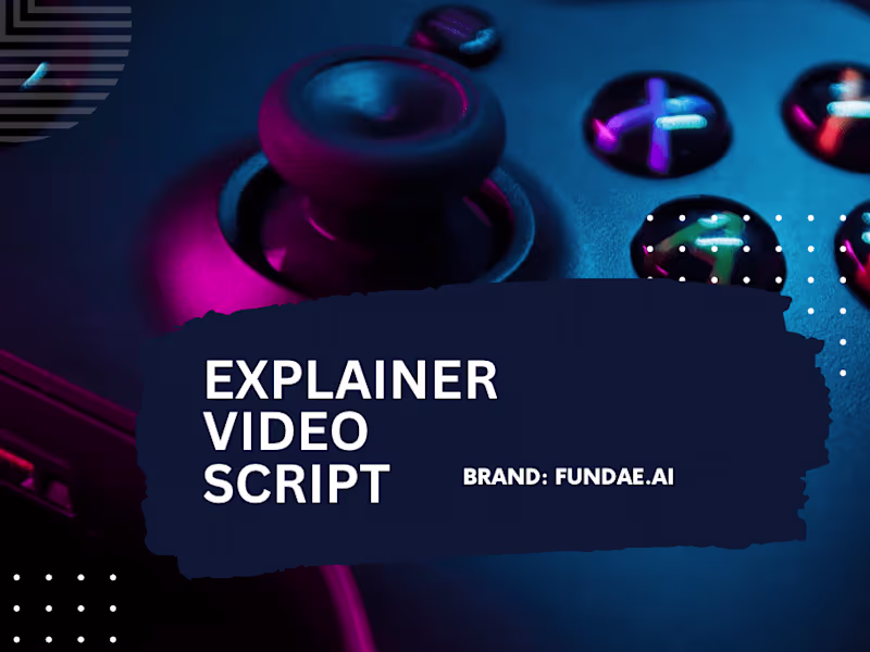 Cover image for Engaging Explainer Video Script: Showcasing Fundae’s Value