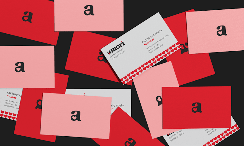 Cover image for brand logo | amori studio de design :: Behance
