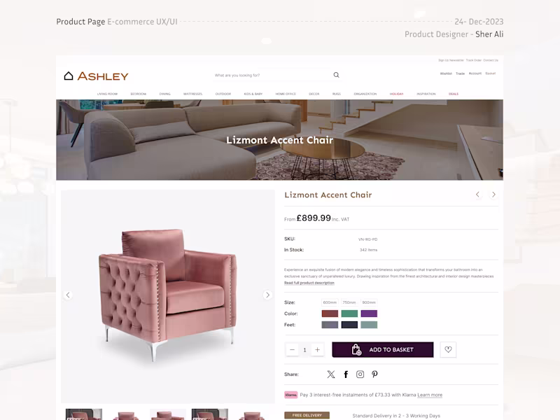 Cover image for Interactive Website Design