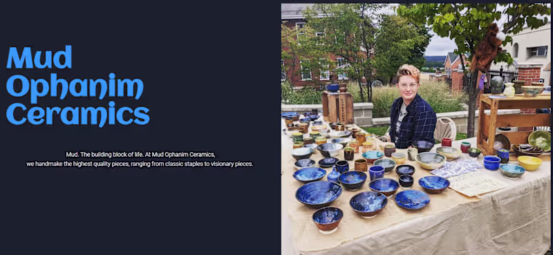 Cover image for Mud Ophanim Ceramics Site
