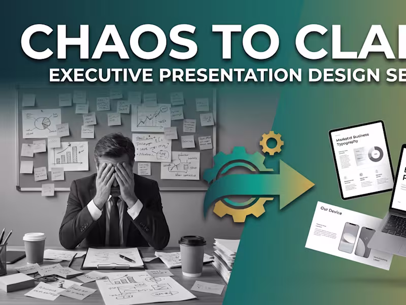 Cover image for I design presentations, pitch decks and visuals/Infographics