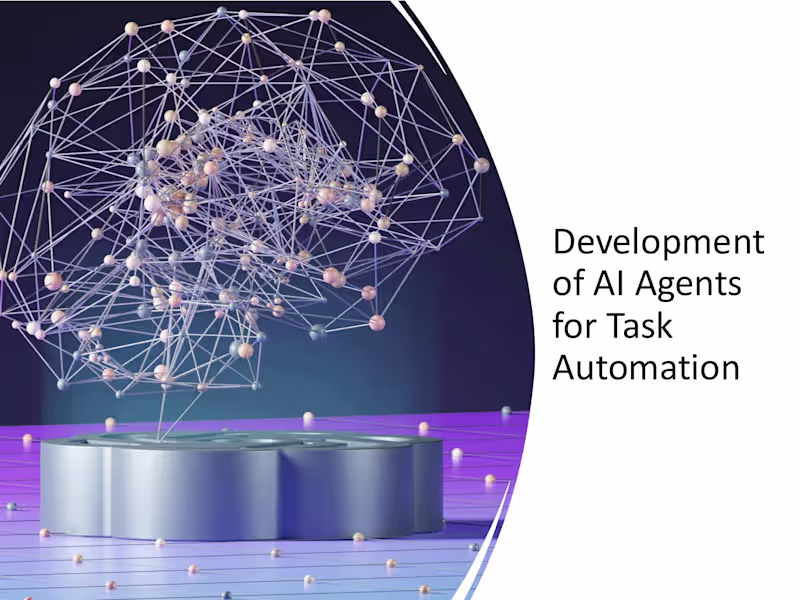 Cover image for Intelligent AI Agents for Seamless Task Automation