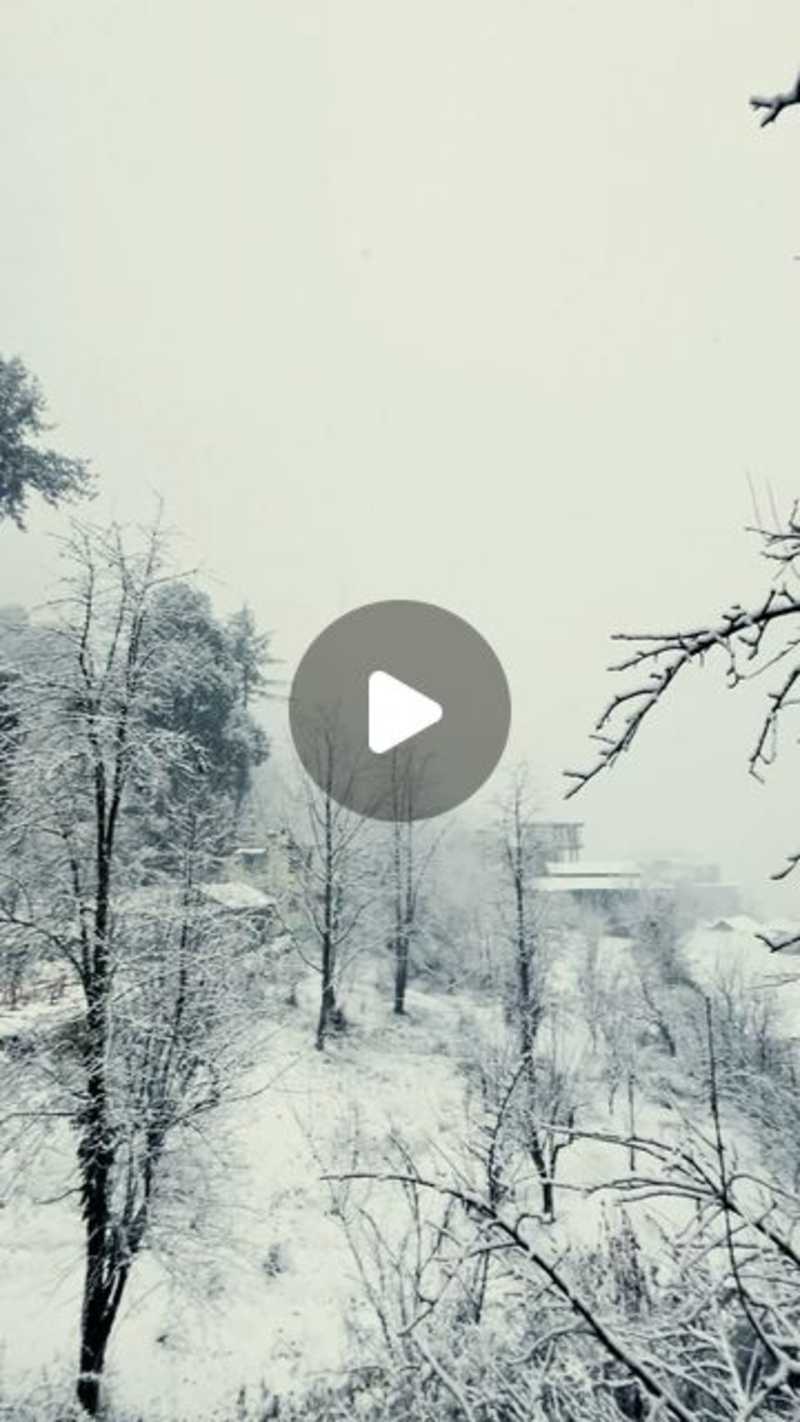 Cover image for Sahil on Instagram: “POV:You just woke up, and it's snowing🌨️"