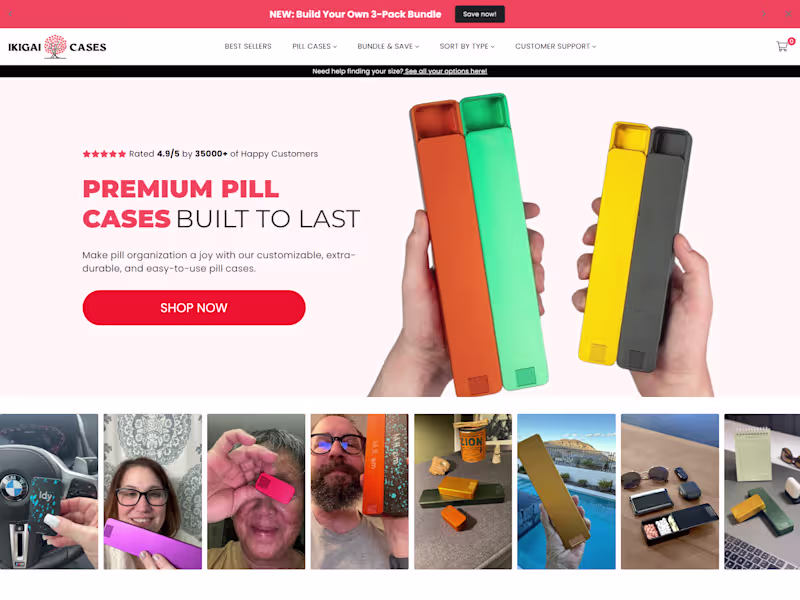 Cover image for Built the landing page using Replo